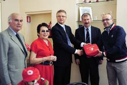 La presentazione dell'iniziativa benefica